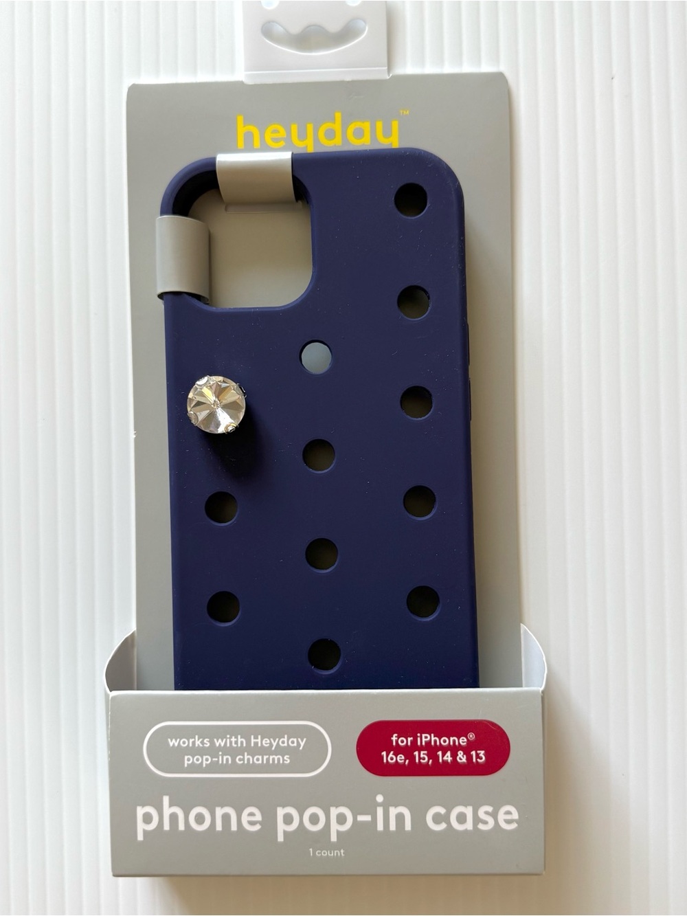 Heyday Purple Pop-In Phone Case iPhone 13 14 15 16e NIP